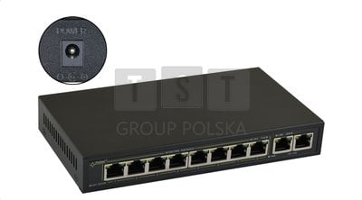 SG108WP Switch PoE 10-portowy, bez zasilacza