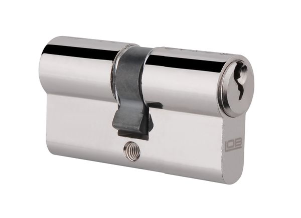 LOB Wkładka symetryczna bębenkowa 40x40mm nikiel WK 41/41N