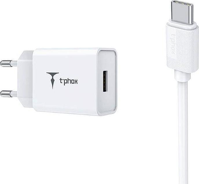 Ładowarka T-Phox Mini-EU 1x USB-A 2.4 A