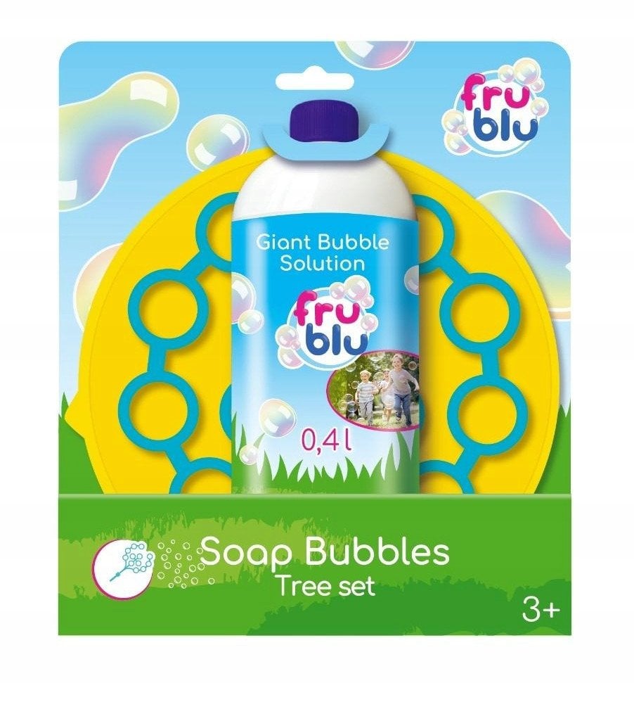 Zestaw do baniek Fru Blu Drzewko + płyn 0,4l