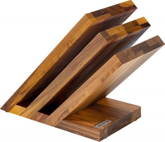 ArteLegno 3-elementowy blok magnetyczny z drewna orzechowego Artelegno Venezia