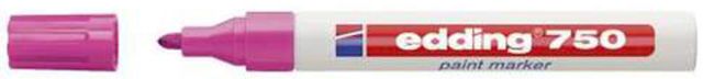 Edding Marker lakierowy, okrągła końcówka, 2-4MM różowy (750/009/R ED)