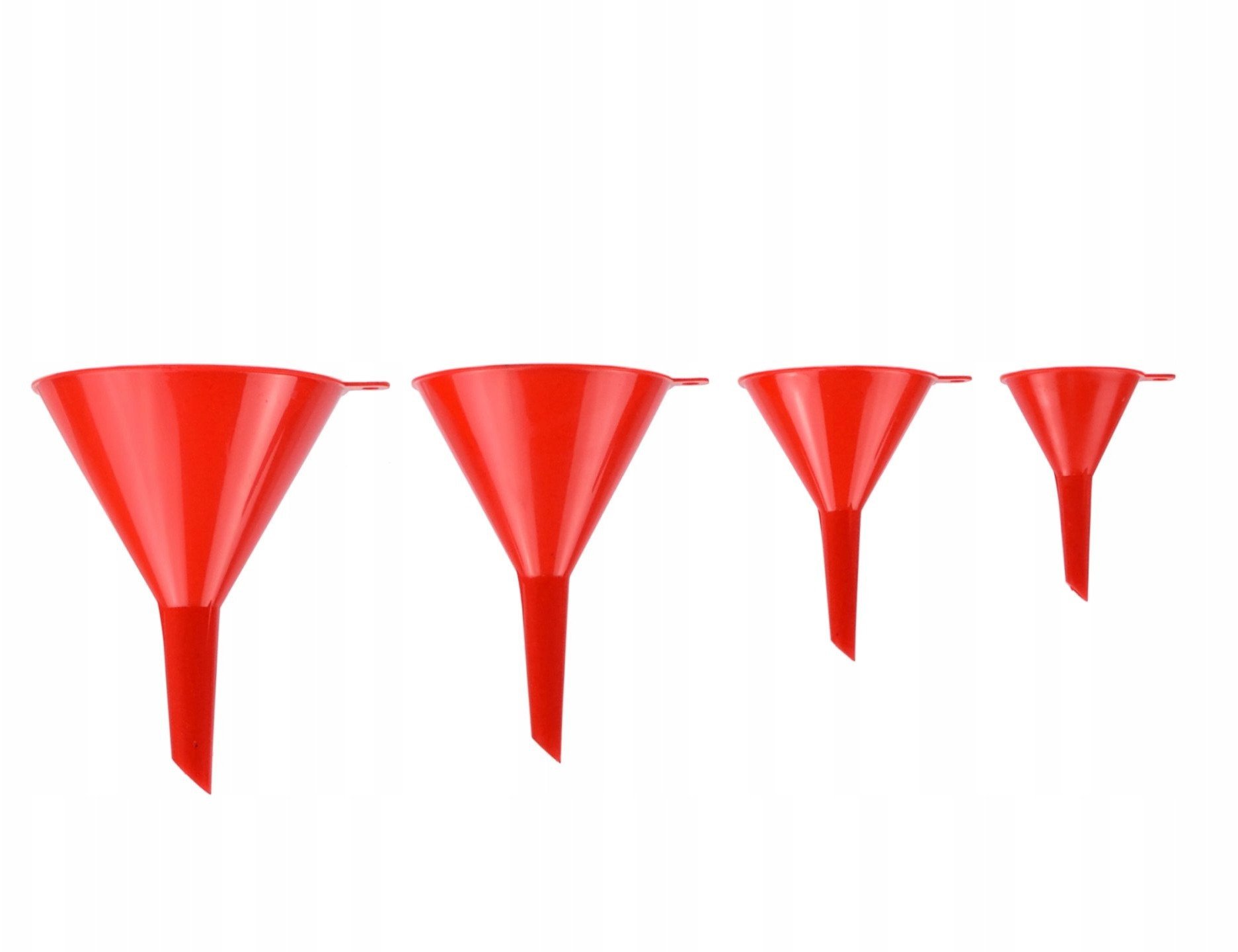 Zestaw lejków 4szt. 52 76 100 120 mm (100/200)