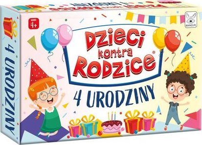 Kangur Dzieci kontra rodzice: 4 urodziny