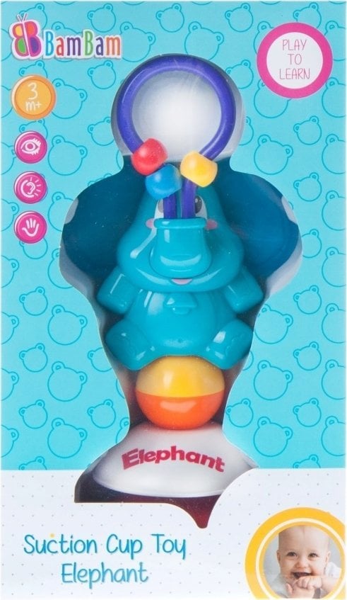 BamBam BAM BAM ZAB NA PRZYSSAWKE SLONIK 15X16X10 24/48