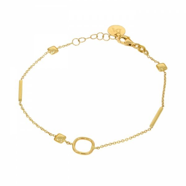 Złota Bransoletka z Regulacją Klasa i Subtelność BR.01346 PR.585