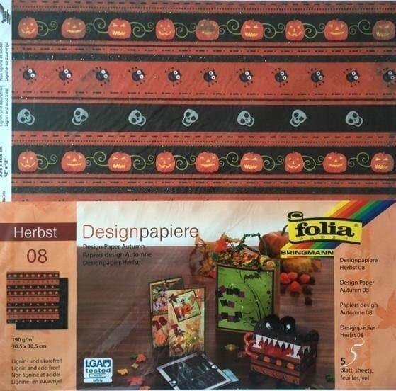 Penword Papier wzorniczy 190 g/m2 30,5x30,5cm 5 arkuszy