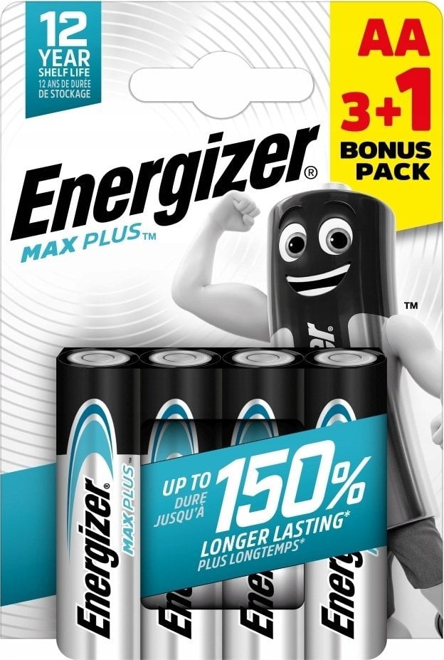 Energizer Energizer LR6/4 Max Plus AA 3+1 zdarma