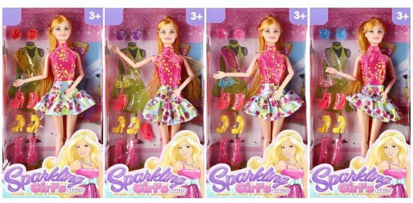 Mega Creative LALKA 29CM AKC 17X31X6 MIX4 MC WB 60/120