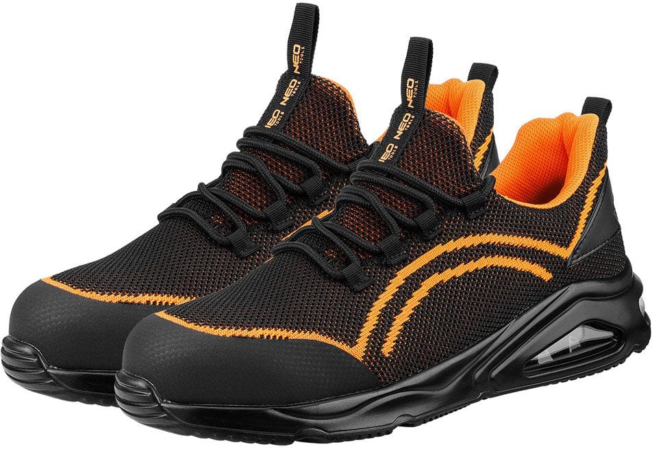 Półbuty robocze S1 SR Neo Air, stalowy podnosek, pomarańczowe, rozmiar 39