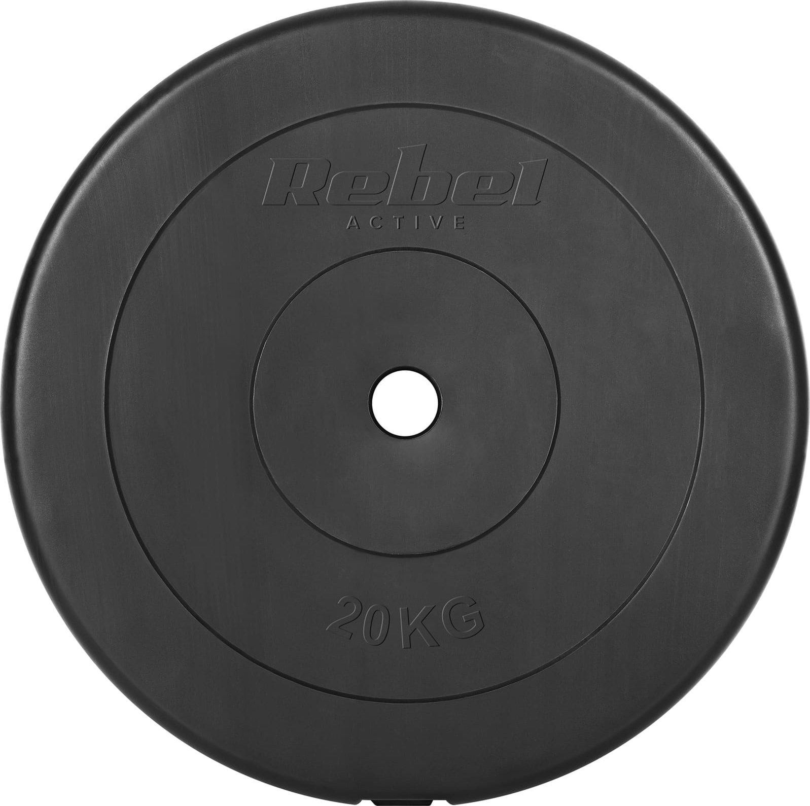 Rebel Obciążenie bitumiczne 20kg, otwór 31mm, talerz klasyczny, REBEL ACTIVE