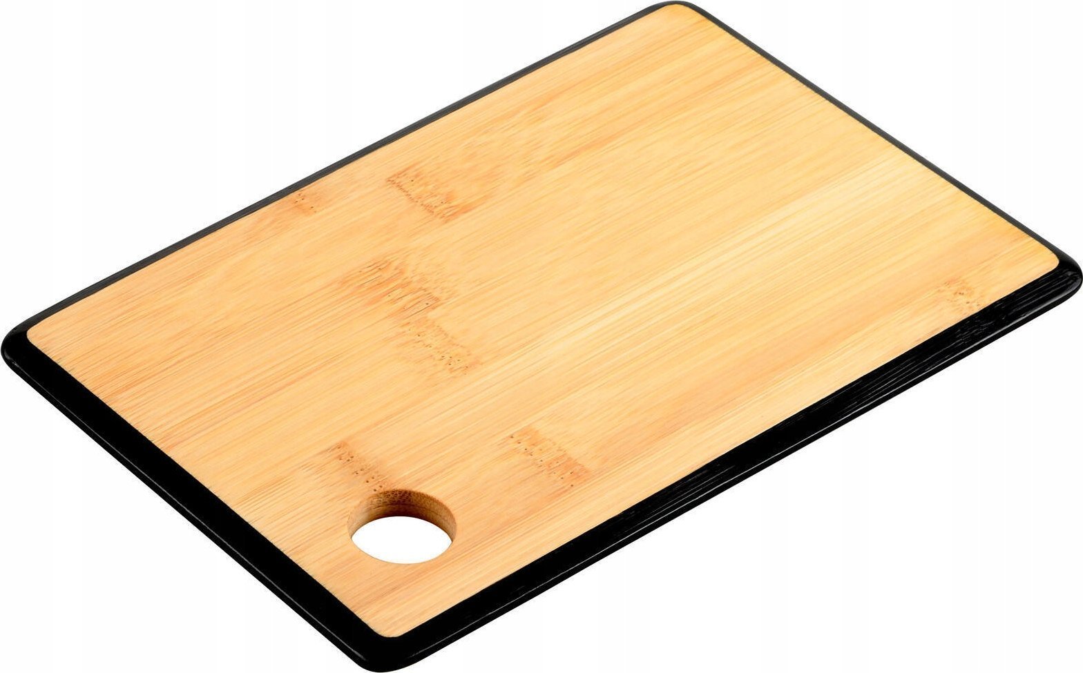 Deska do krojenia Kesper Bambusowa deska do krojenia z uchwytem, czarna