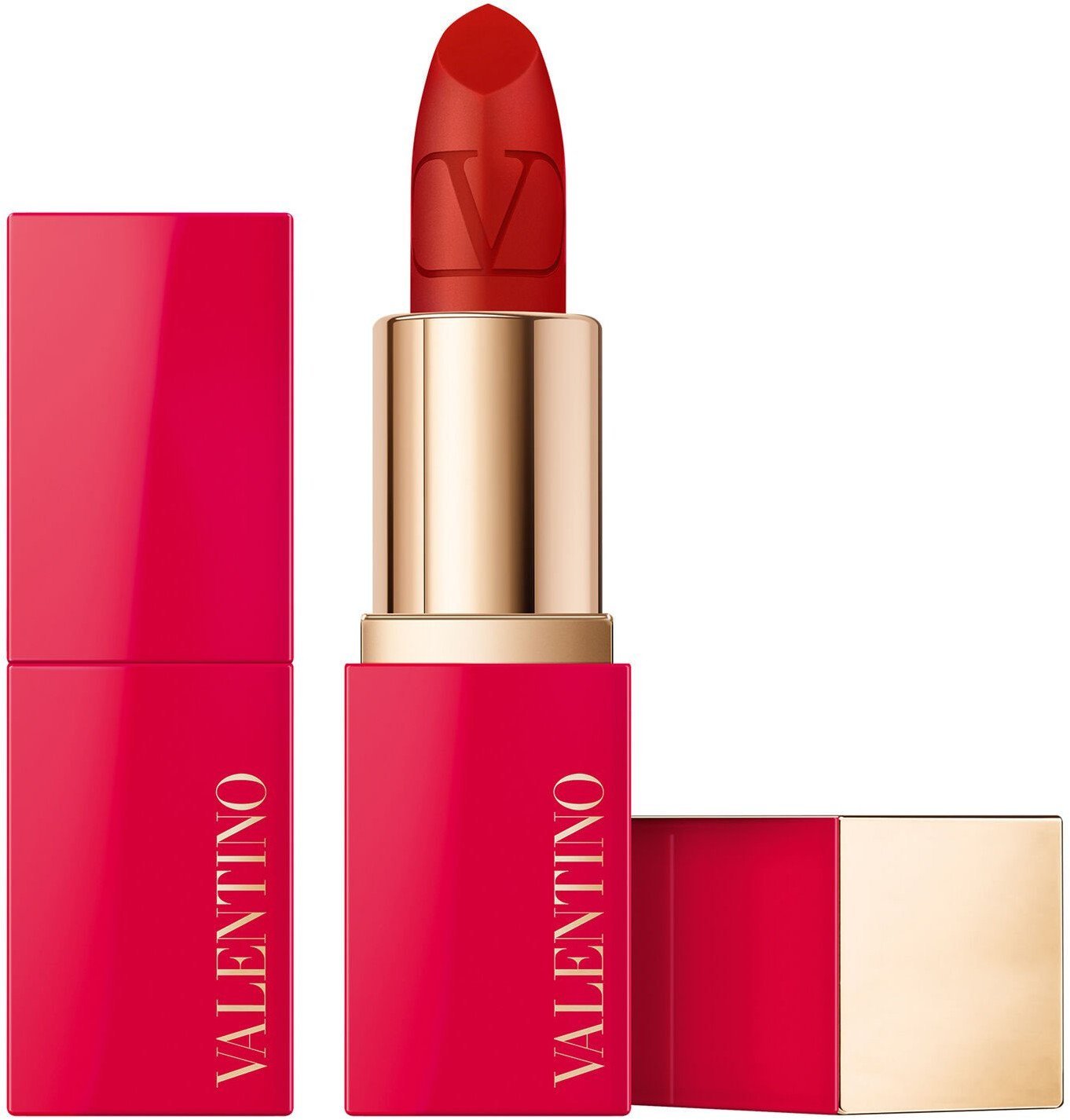 Valentino Valentino, Rosso, Matte, Cream Lipstick, 219A, Refillable, 3.5 g For Women
