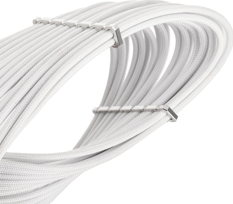 BitFenix PCIe 6-pin - PCIe 6-pin, 0.45m, Biały (BFA-MAC-6PEG45WK-RP)