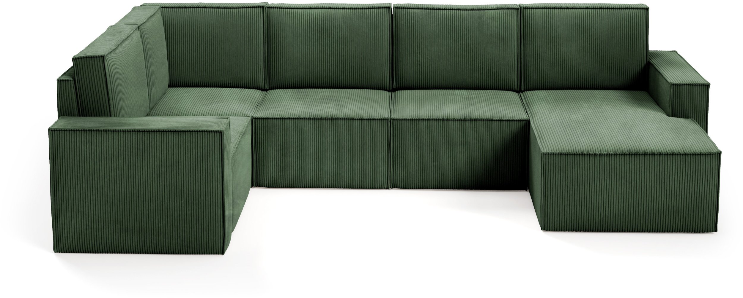 DUŻY Narożnik U2 Modułowy PORTO Kanapa sztruks Sofa poso 014