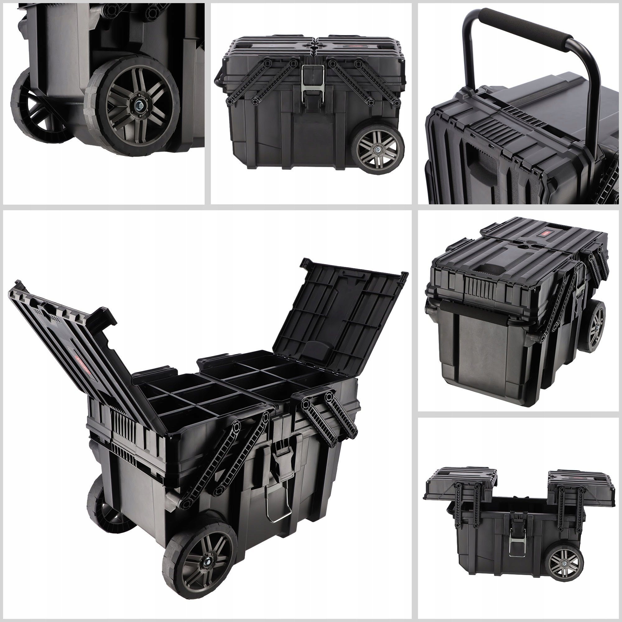 Kadax Keter Skrzynka Na Kółkach Walizka Narzędziowa