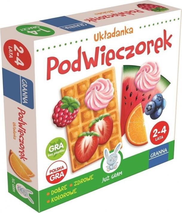 Granna Gra dla dzieci układanka Podwieczorek 00414 GRANNA