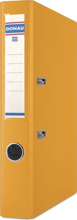 Segregator Donau Master dźwigniowy A4 50mm pomarańczowy (PBSX0044)