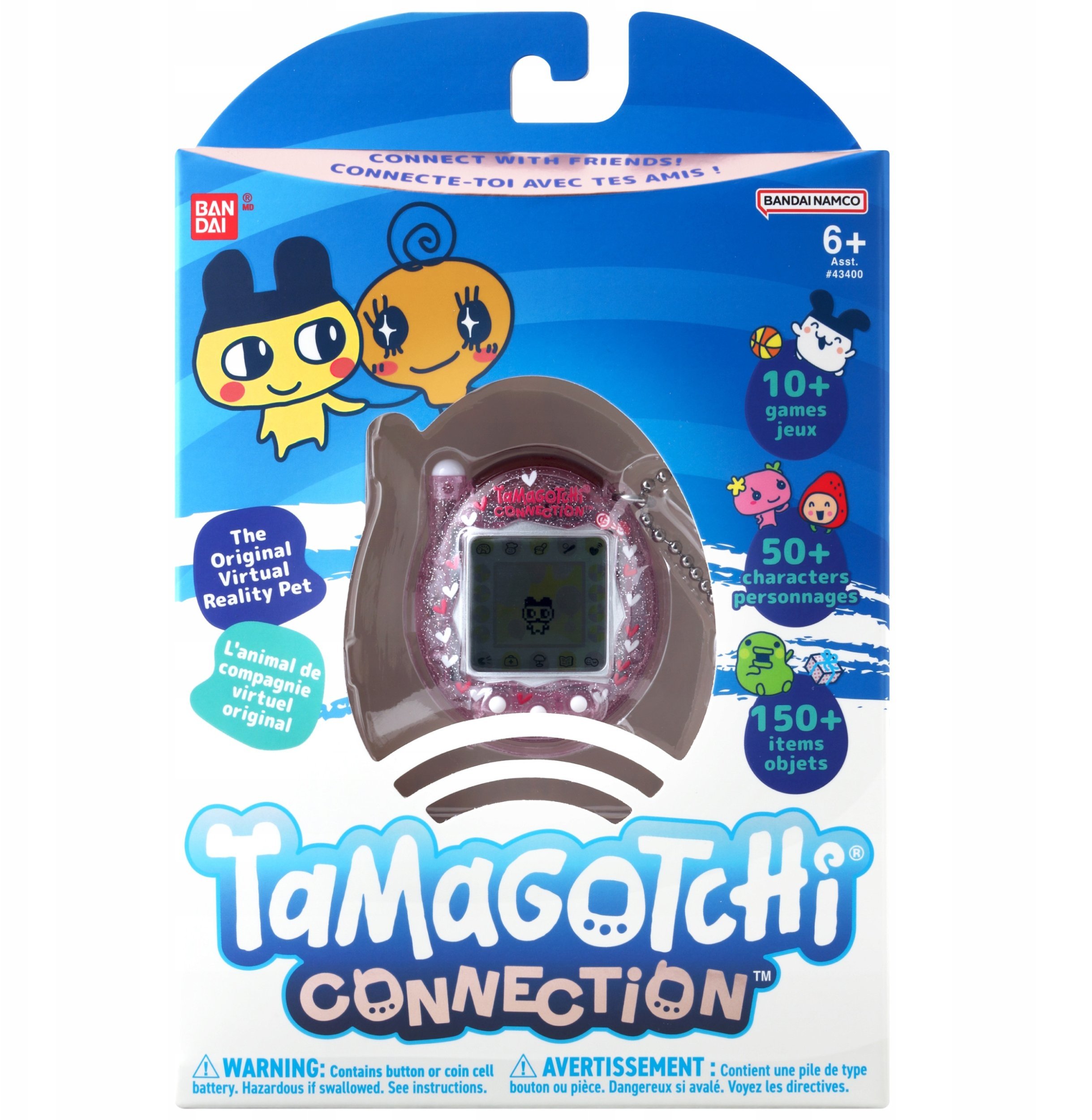 *****SUPBUZZ Tamagothi Connect.Pink Glitter 34169