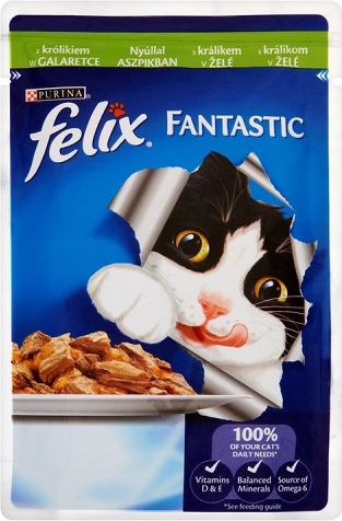 Felix Fantastic z królikiem w galaretce 100g