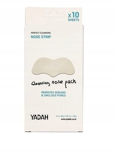 YADAH Płatki na nos oczyszczające 10 szt