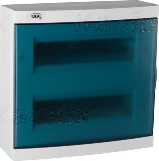 Kanlux Rozdzielnica natynkowa z szyną DIN 2x12 modułów IP30 IK07 KDB-S24T 23614