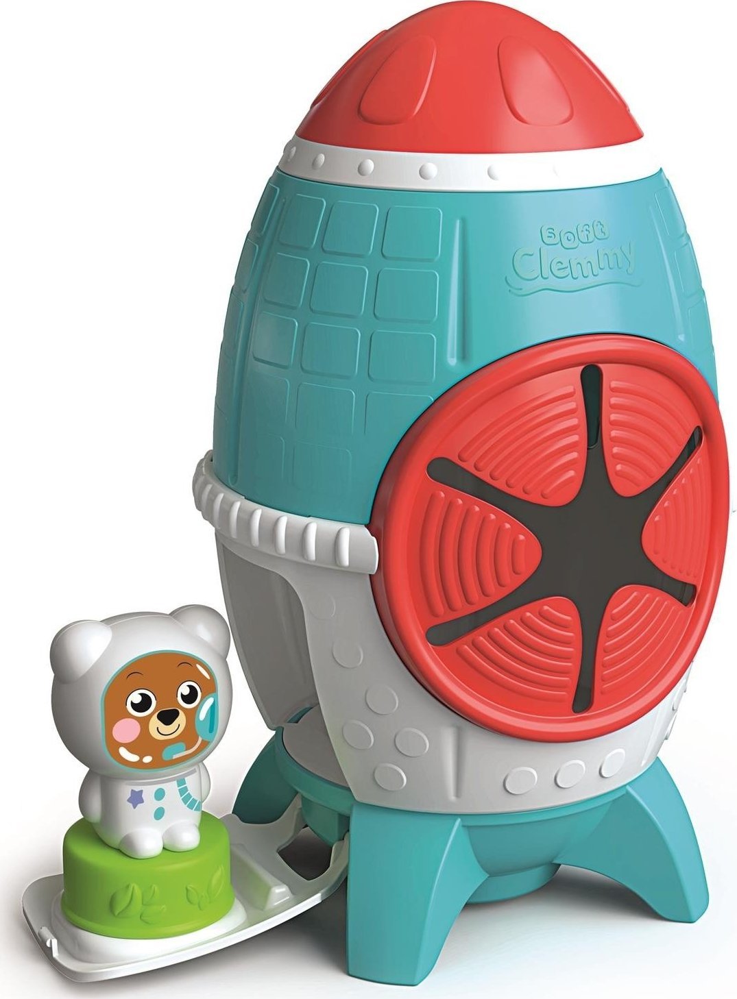 Clementoni Klocki Clemmy Rakieta Sensoryczna Clemmy