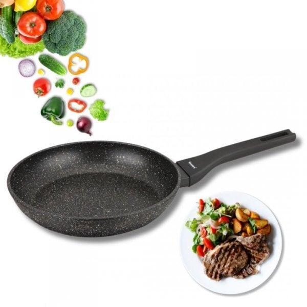 Patelnia Klausberg PATELNIA MARMURKOWA 24cm KB-7988