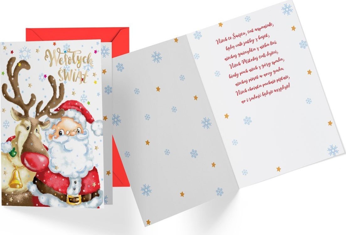 KUKARTKA Karnet B6 PP-2222 Boże Narodzenie