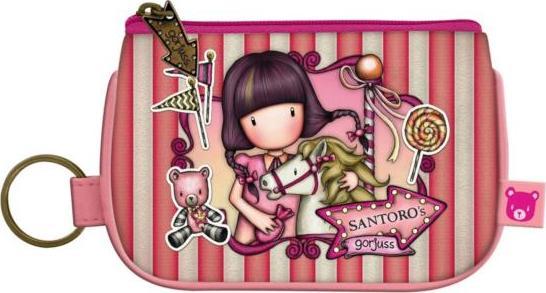 Santoro Portmonetka na Suwak Brelok Gorjuss Fairground