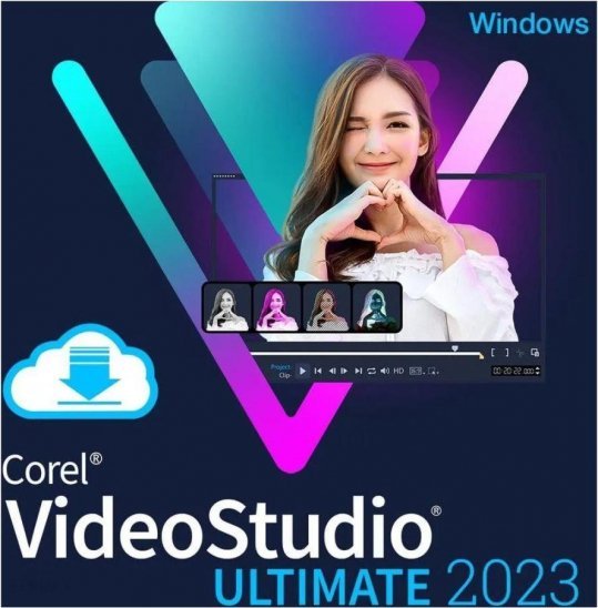 Licencja ESD Corel VideoStudio Ultimate 2023 1 użytkownik Win wielojęzyczna