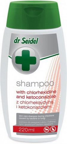 Dr Seidel Szampon z chlorheksydyną i ketokonazolem 220ml