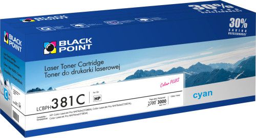 Toner Black Point LCBPH381C Cyan Zamiennik 312A (LCBPH381C)