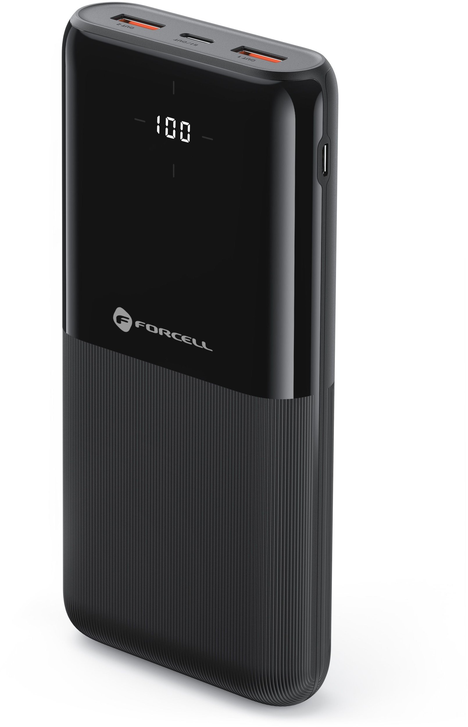 Powerbank Forcell F-Energy P20k1 PD QC3.0 3A 20W 20000 mAh czarny