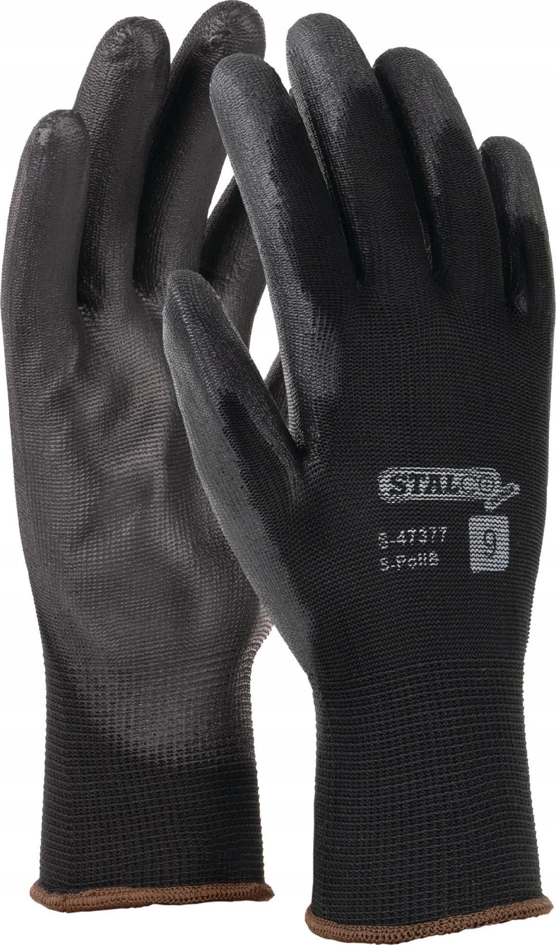 Stalco Rękawice Robocze Poliestrowe S-Poli B Eco Roz. 6