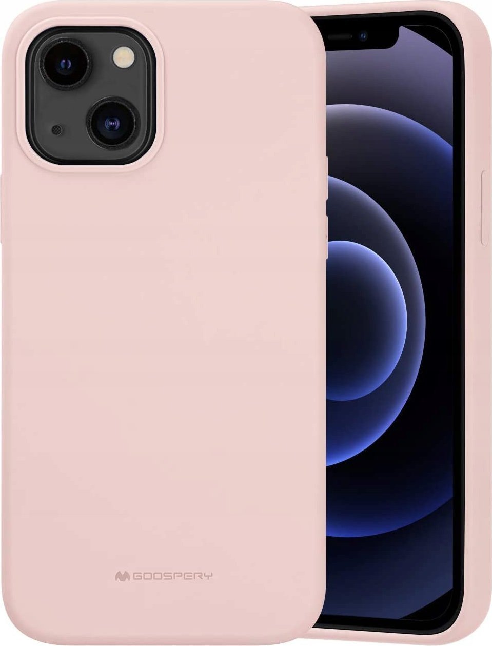 Goospery Etui Mercury Goospery Silicone do iPhone 14 różowy