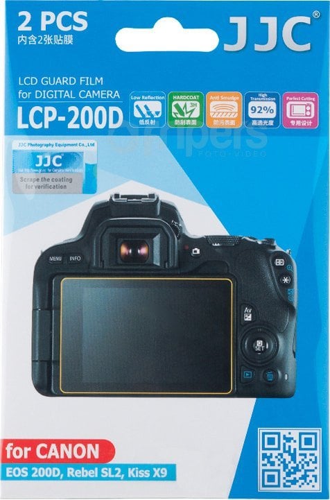 JJC Osłona LCD JJC LCP-200D poliwęglanowa