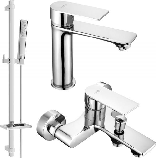Bateria wannowa Mexen Mexen Royo DQ72 zestaw wannowy, chrom - 72203DQ72-00