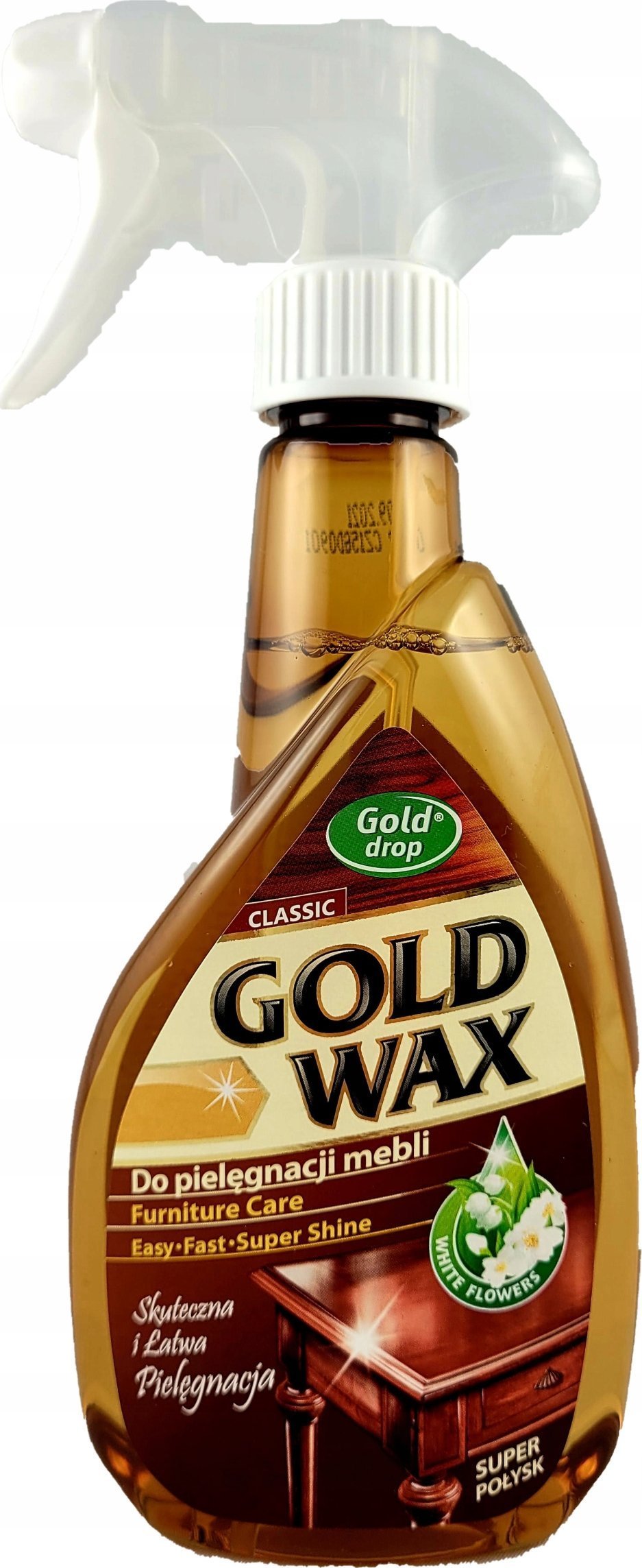 Gold Wax Gold Wax - Płyn do czyszczenia i pielęgnacji mebli w spray'u - 400 ml