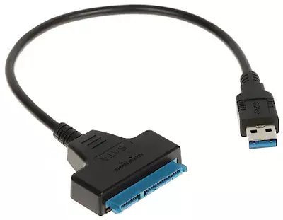 ADAPTER DO DYSKÓW USB-3.0/SATA 23 cm