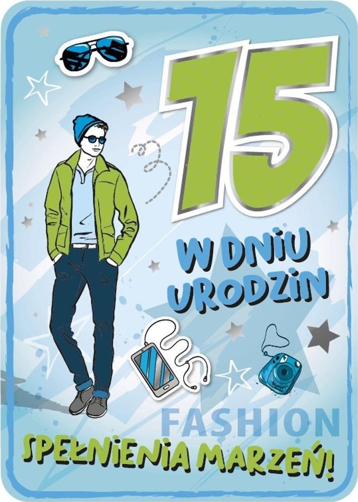 Armin Style Karnet Urodziny 15 GM-755