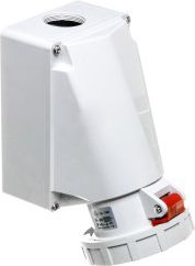 Bals Gniazdo stałe 5P 63A 400V czerwone IP67 (11387)