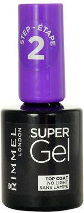 Rimmel Super Gel Top Coat lakier utrwalający efekt żelowego manicure 12ml