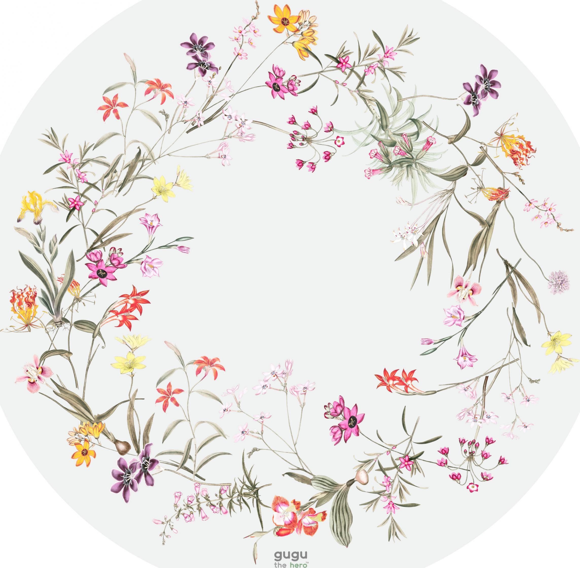 Gugu the hero Mata kauczukowa Flower Garden