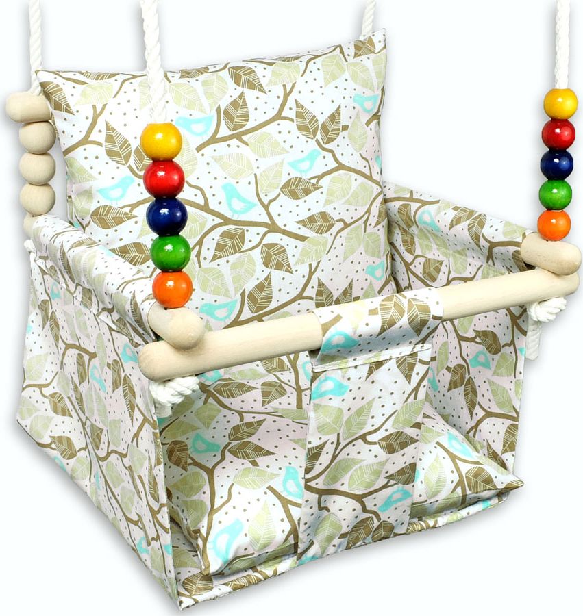 Huśtawka Elior Dziecięca huśtawka z oparciem wróbelki - Holia