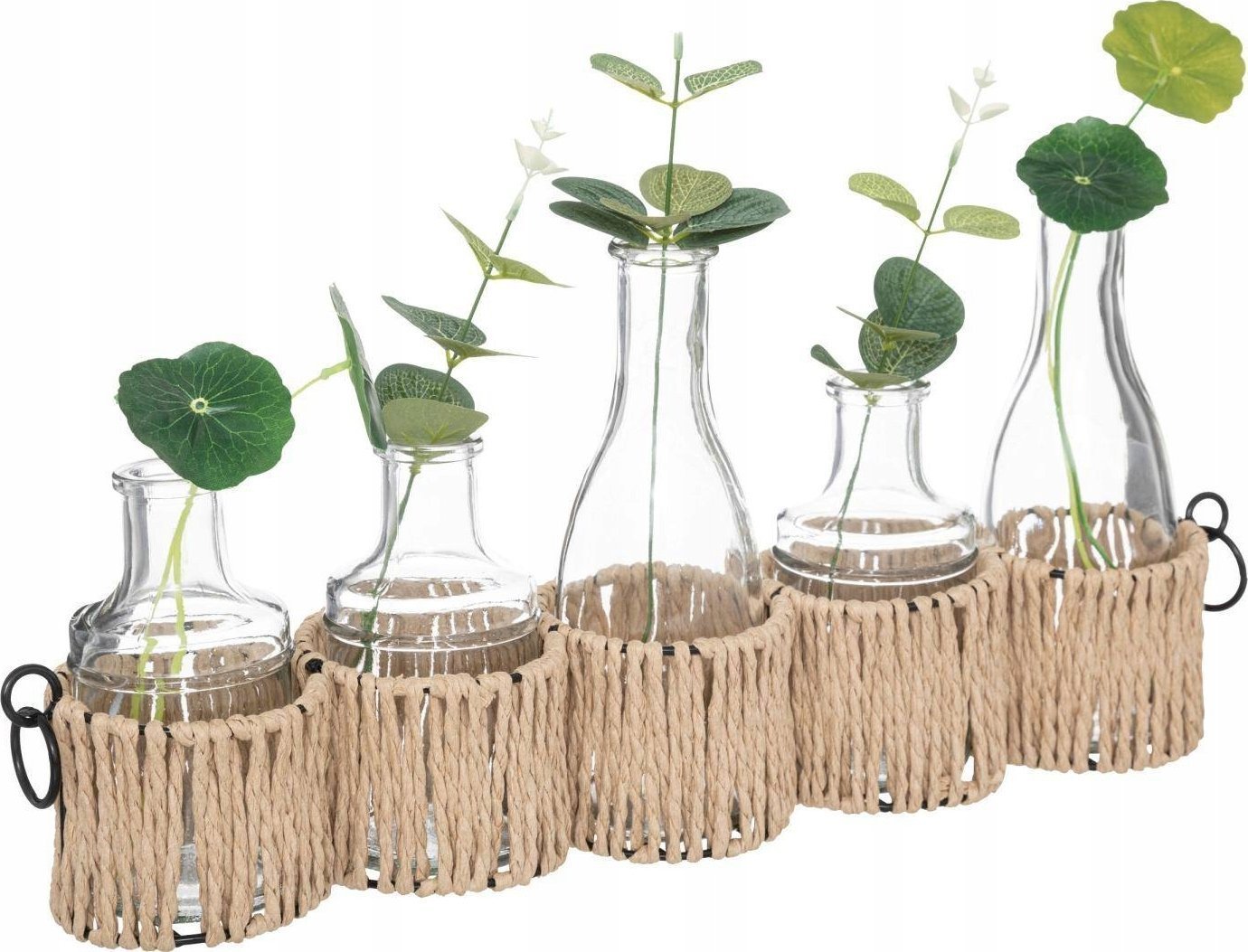 Atmosphera Zestaw wazoników z kwiatami