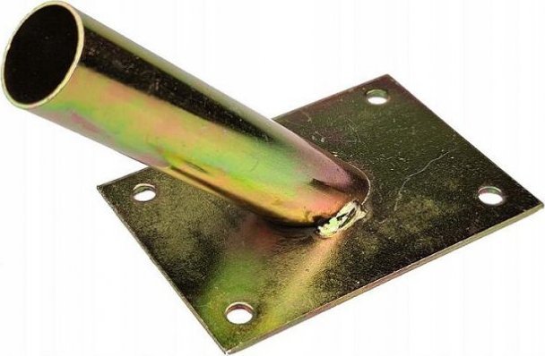 UN UCHWYT DO FLAGI POJEDYNCZY OC. ŻÓŁTY (1 SZT)