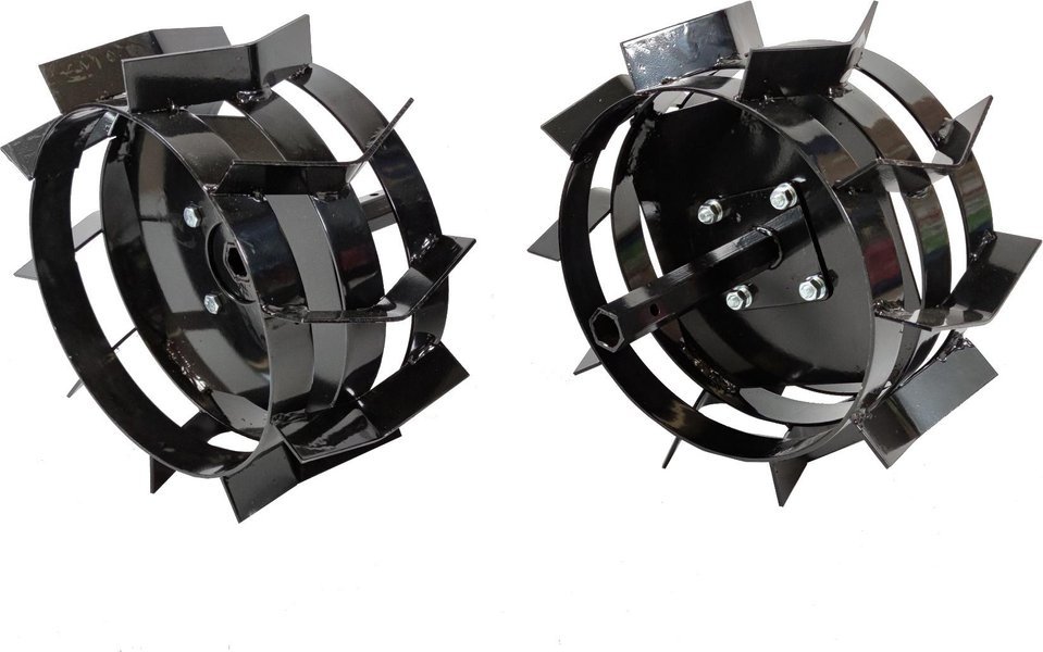 Glebogryzarka MasterCut KOŁA ŁOPATKOWE METALOWE ŻELAZNE DO GLEBOGRYZARKI MASTERCUT HSDT OŚ SZEŚCIOKĄTNA ŚREDNICA 330mm