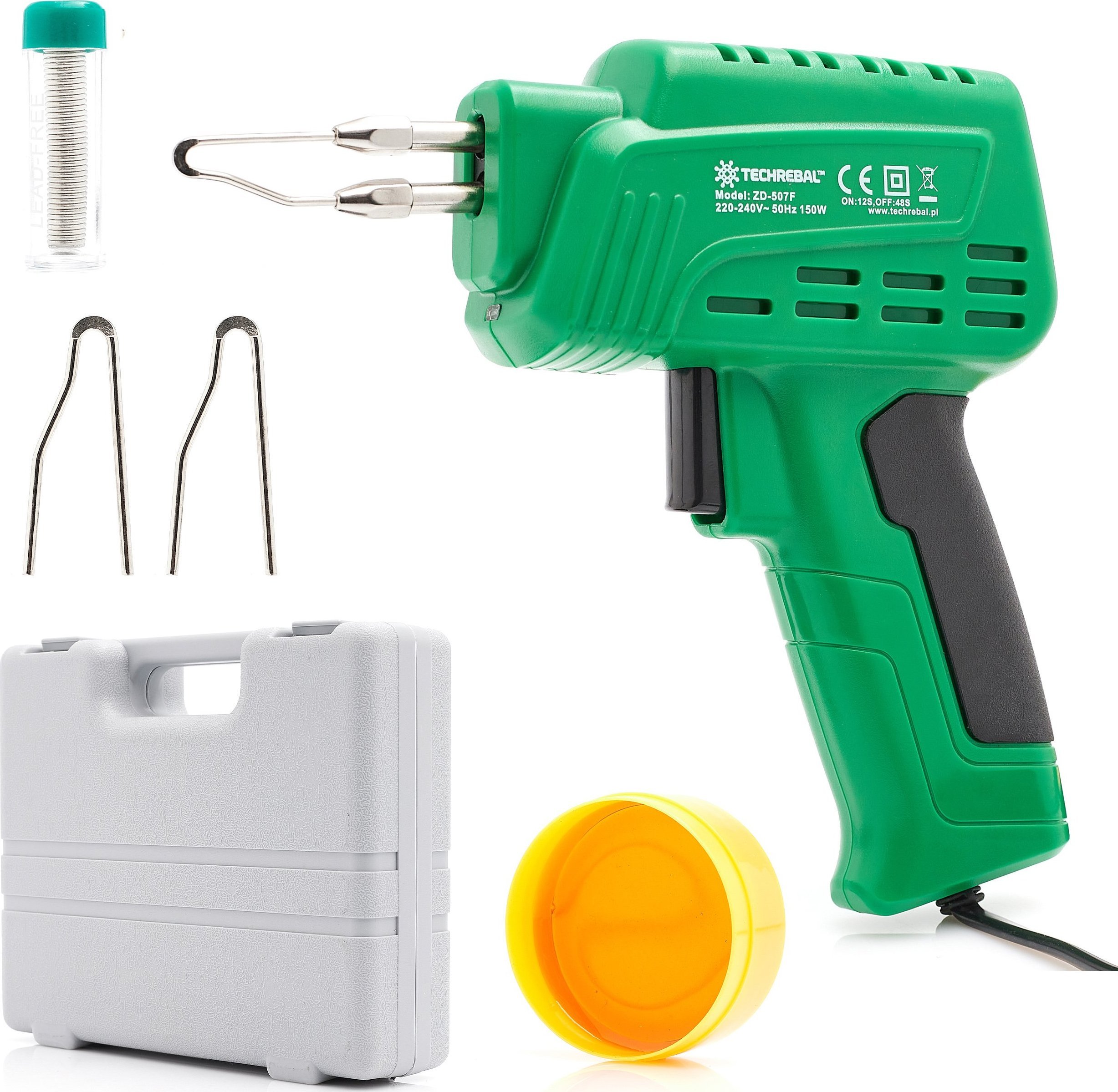 Techrebal LUTOWNICA TRANSFORMATOROWA 150W WALIZKA GROTY CYNA