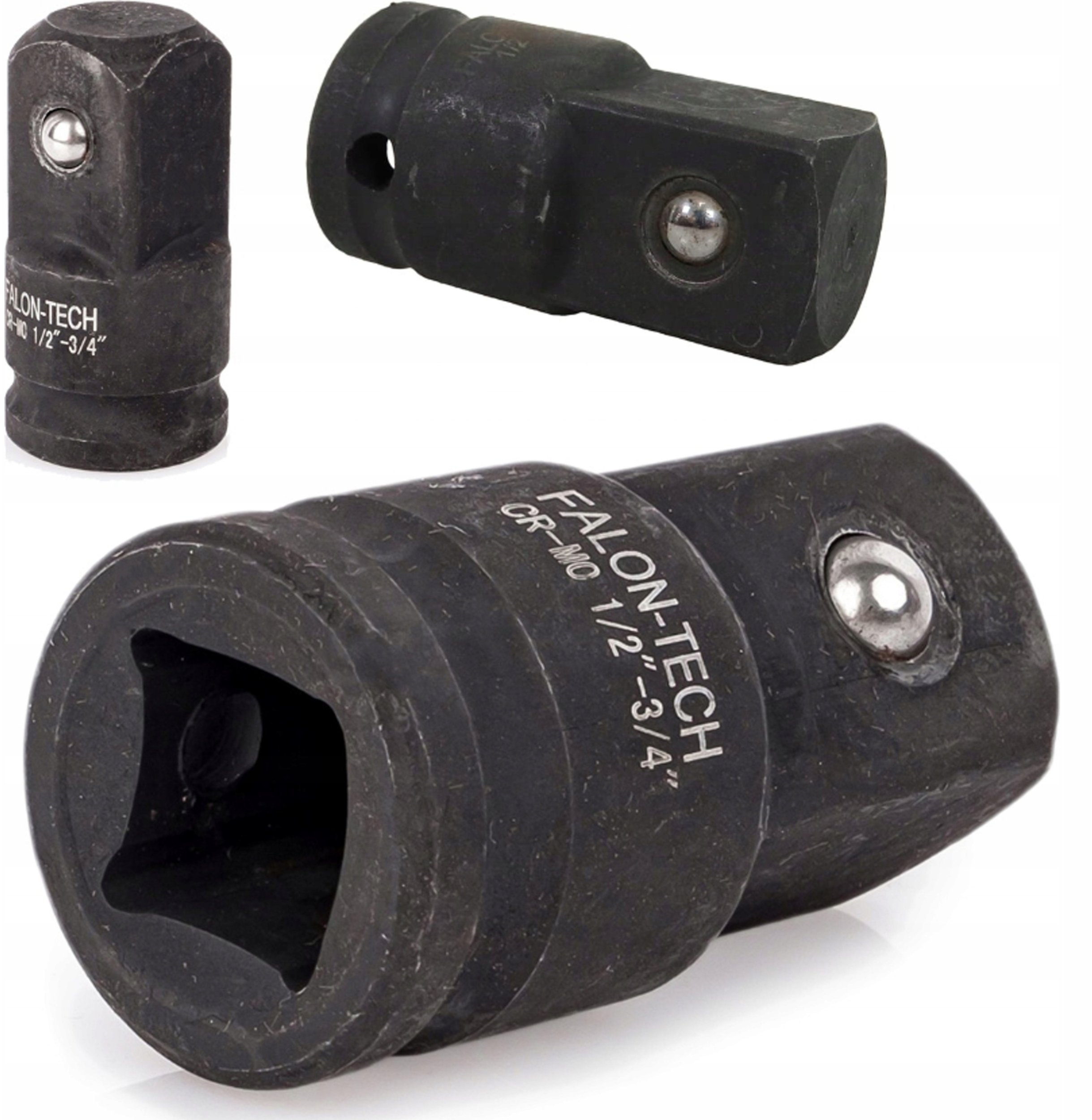 Redukcja udarowa 1/2 na 3/4" cala Cr-Mo do grzechotki klucza udarowego